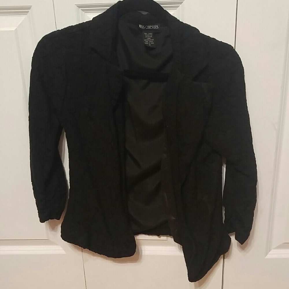 Black lacey blazer